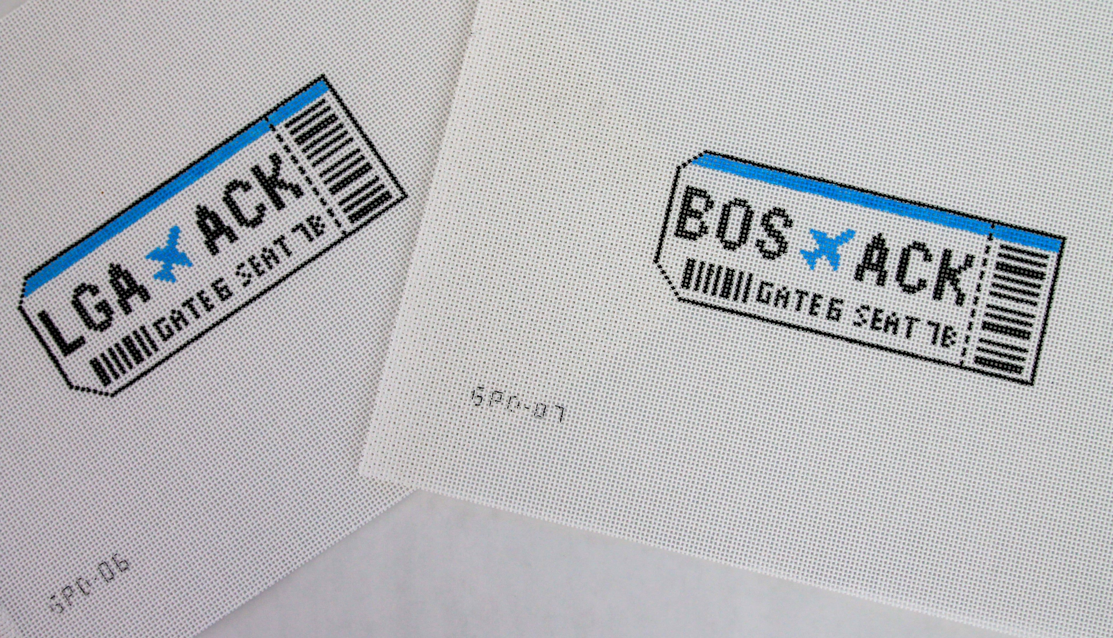 BOS - ACK Plane Ticket