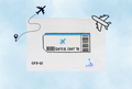 Plane Ticket - Blank Locations